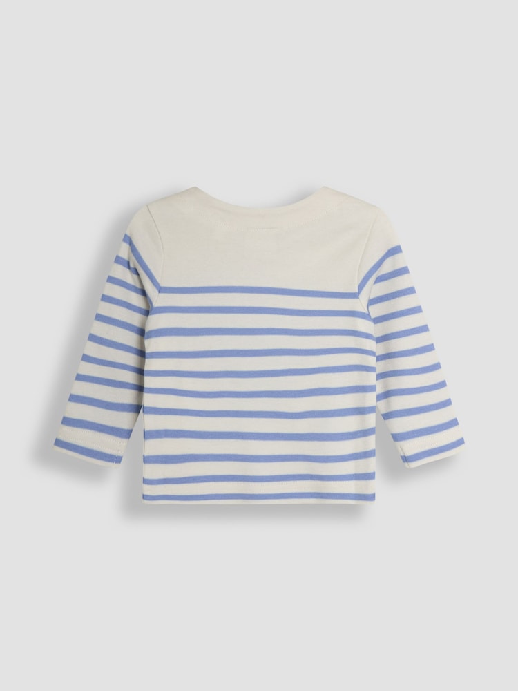 JoJo Maman Bébé Ecru 2-Piece Peter Rabbit™ Top & Rib Legging Set - Image 5 of 8
