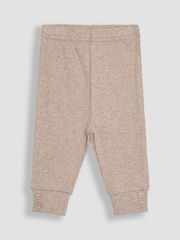 JoJo Maman Bébé Ecru 2-Piece Peter Rabbit™ Top & Rib Legging Set - Image 6 of 8