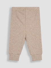 JoJo Maman Bébé Ecru 2-Piece Peter Rabbit™ Top & Rib Legging Set - Image 7 of 8