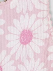 Rosa con margaritas - JoJo Maman Bébé Printed 100% Cotton Dungarees - Imagen 3 de 3