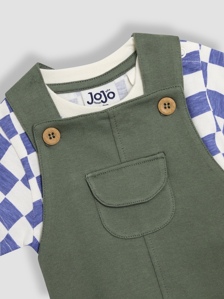 JoJo Maman Bébé 3-delni komplet cargo hlač iz 100% bombaža in majice s kapo - Slika 7 iz 7 JoJo Maman Bébé 3-delni komplet cargo hlač iz 100% bombaža in majice s kapo - Slika 7 iz 7