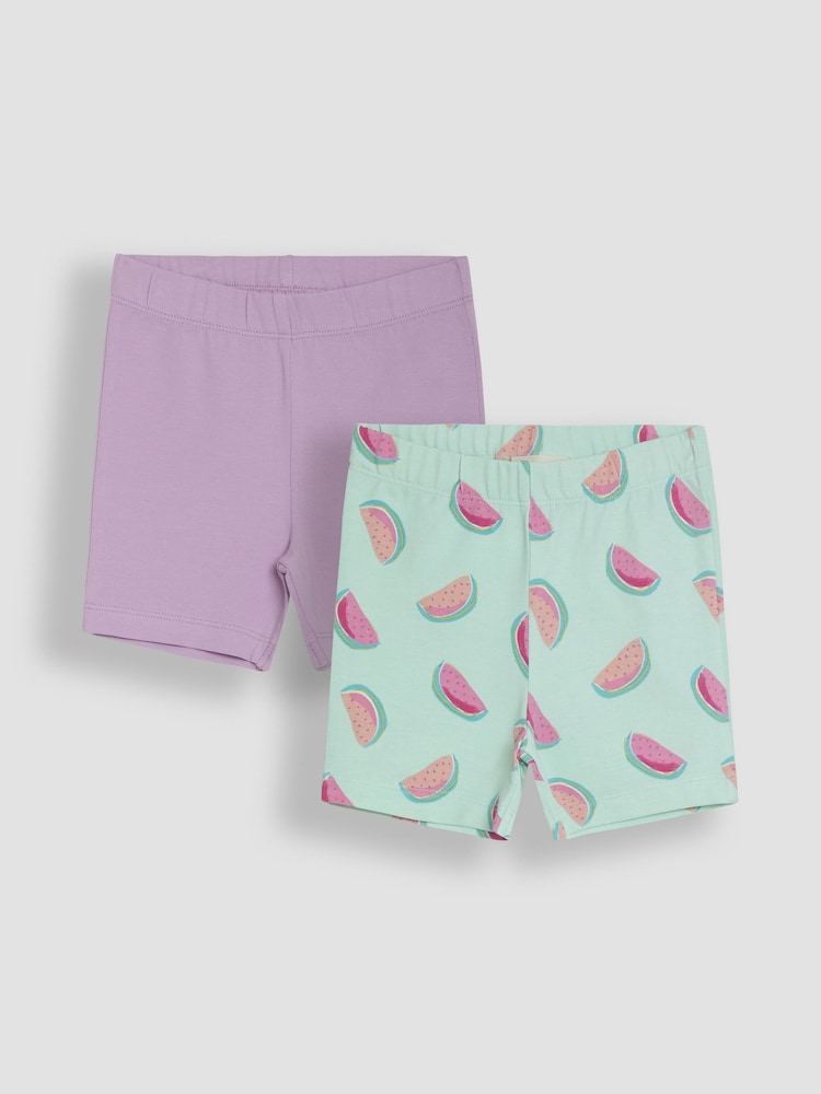 MintGrün Wassermelone - Jojo Maman Bébé – 2er-Pack Shorts - Bild 1 von 5 MintGrün Wassermelone - Jojo Maman Bébé – 2er-Pack Shorts - Bild 1 von 5