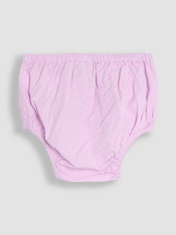 Lila mov - Rochie de petrecere încrețită brodată cu imprimeu Bud Floral Imprimeuri JoJo Maman Bébé - Image 5 of 6