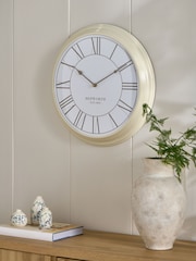 Cream 50cm Wall Clock - Image 2 of 5