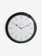 Black 50cm Wall Clock - Image 4 of 5