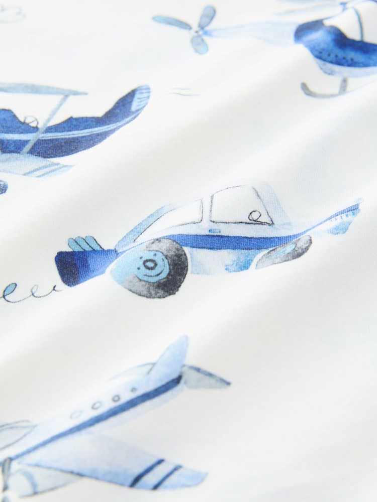 Blue Transport Short Sleeve T-Shirts & Shorts Set 3 Pack (3mths-7yrs) - Image 11 of 11 Blue Transport Short Sleeve T-Shirts & Shorts Set 3 Pack (3mths-7yrs) - Image 11 of 11
