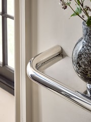 Silver Chrome Wall Shelf - Image 4 of 4