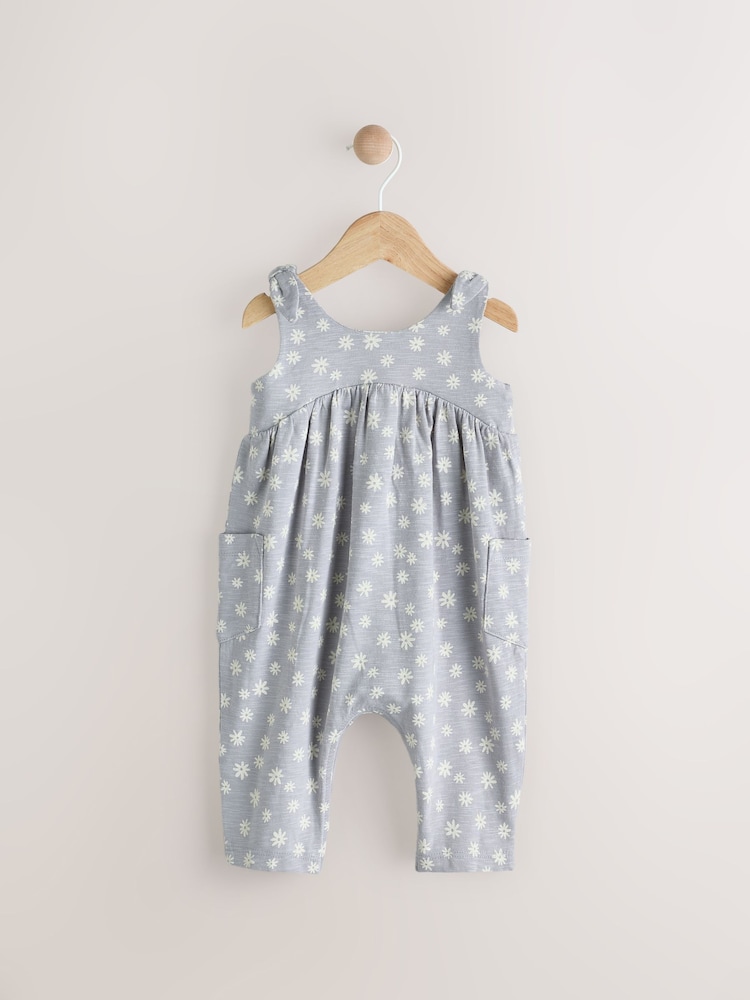 Grau, Gänseblümchen - Baby-Strampler mit langem Bein (0Monate bis3Jahre) - Bild 2 von 7 Grau, Gänseblümchen - Baby-Strampler mit langem Bein (0Monate bis3Jahre) - Bild 2 von 7