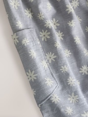 Grey Daisy Flower Baby Long Leg Rompersuit (0mths-3yrs) - Image 5 of 7