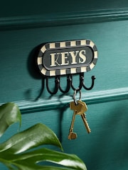Black/White Key Hooks - Image 1 of 4