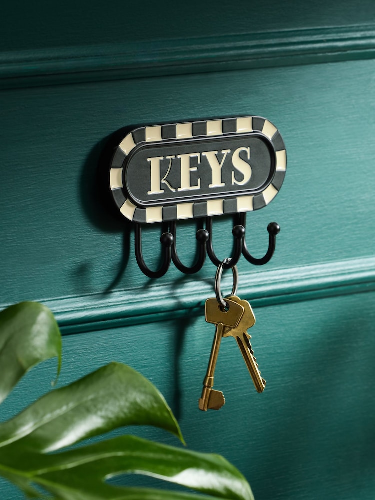 Black/White Key Hooks - Image 1 of 4