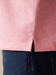 Pink meliert - Reguläre Passform - Piqué-Poloshirt Kurzarm - Image 5 of 8