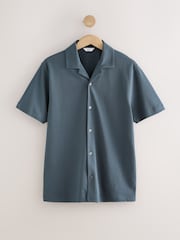 Azul - Short Sleeve Pique Shirt - Imagen 7 de 9