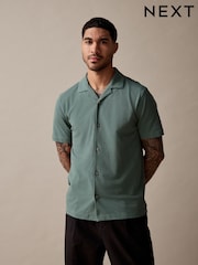Mineral-Grün - Kurzärmliges Piqué-Poloshirt - Bild 12 von 12