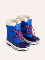 Boden Blue All-Weather Boots - Image 2 of 3
