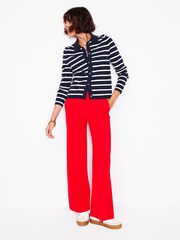 Boden Blue Cotton Blend Knitted Shirt - Image 3 of 6