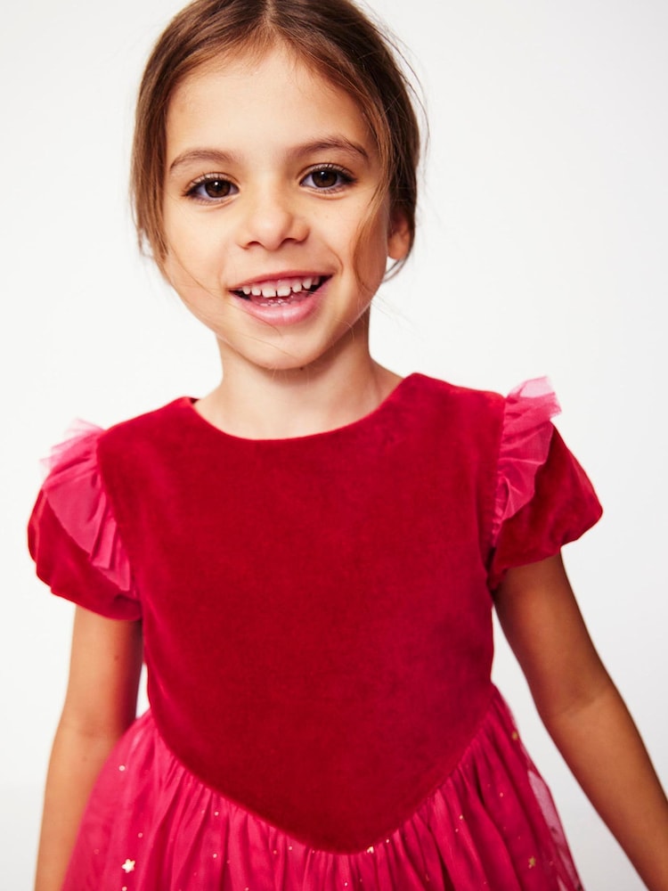Boden Pink 100% Cotton Esther Tulle Party Dress - Image 1 of 9
