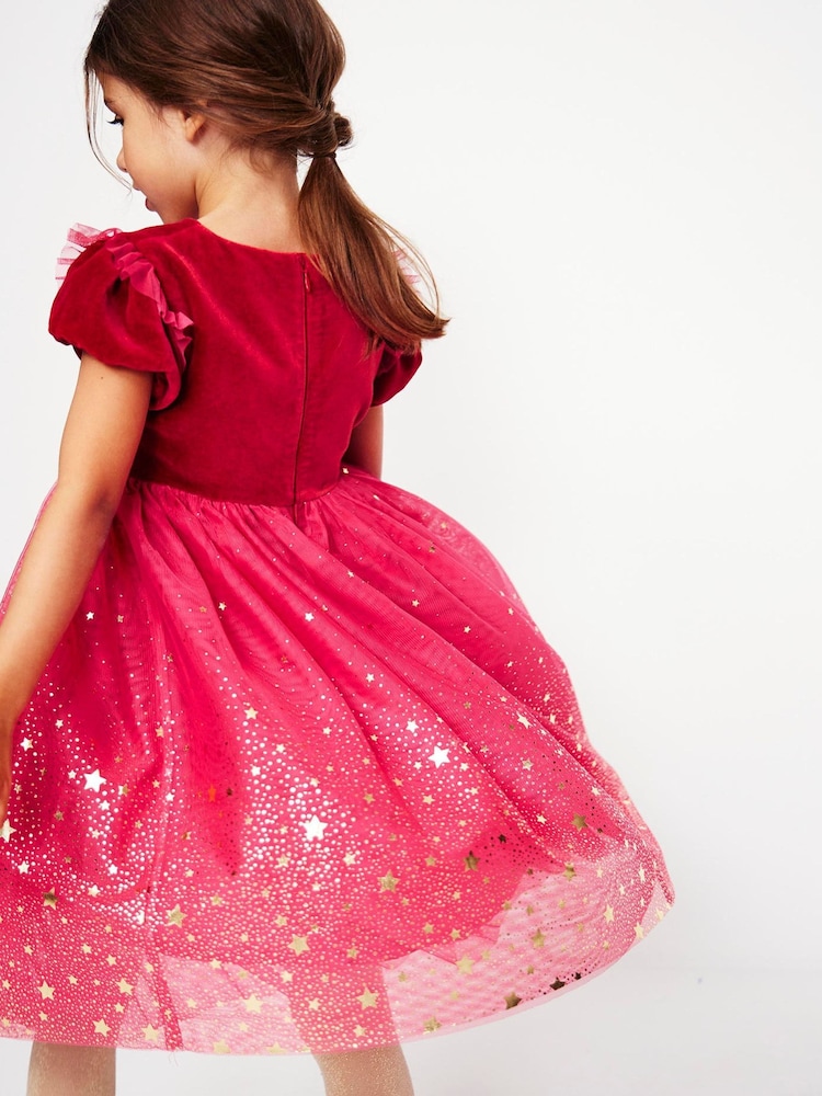 Boden Pink 100% Cotton Esther Tulle Party Dress - Image 2 of 9