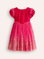 Boden Pink 100% Cotton Esther Tulle Party Dress - Image 7 of 9
