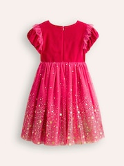 Boden Pink 100% Cotton Esther Tulle Party Dress - Image 8 of 9
