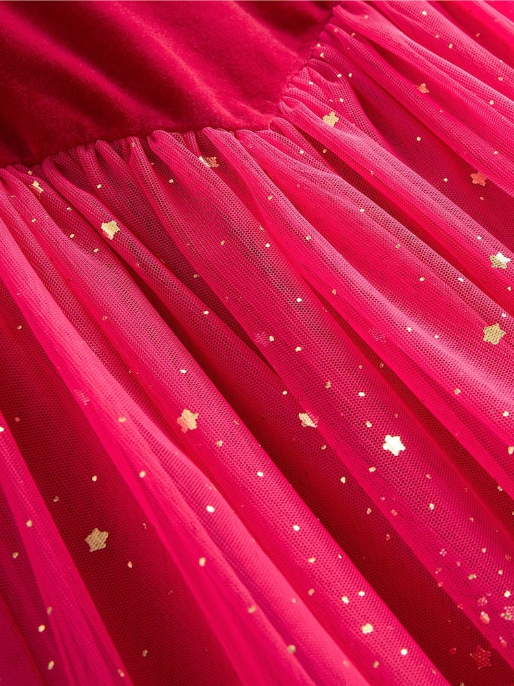 Boden Pink 100% Cotton Esther Tulle Party Dress - Image 9 of 9