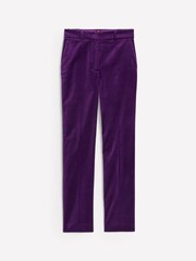 Boden Purple Kew Velvet Trousers - Image 4 of 4