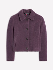Boden Purple Oxford Boucle Jacket - Image 5 of 5