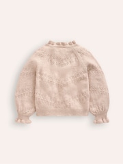 Boden Cream Faye Embroidered Cardigan - Image 2 of 3