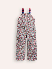 Boden Red Salopette Waterproof Trousers - Image 1 of 4