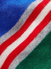 Boden Green Colour Block Jumper - Image 3 of 3