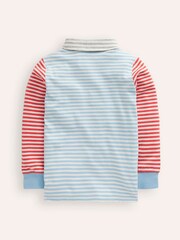 Boden Blue Supersoft 100% Cotton Polo Shirt - Image 2 of 3