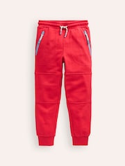 Boden Red 100% Cotton Warrior Knee Joggers - Image 1 of 3