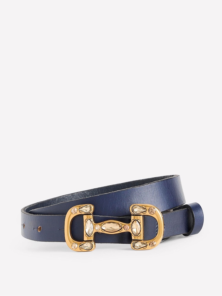 Boden Jewelled Iris Snaffle Belt - Imagen 2 de 3