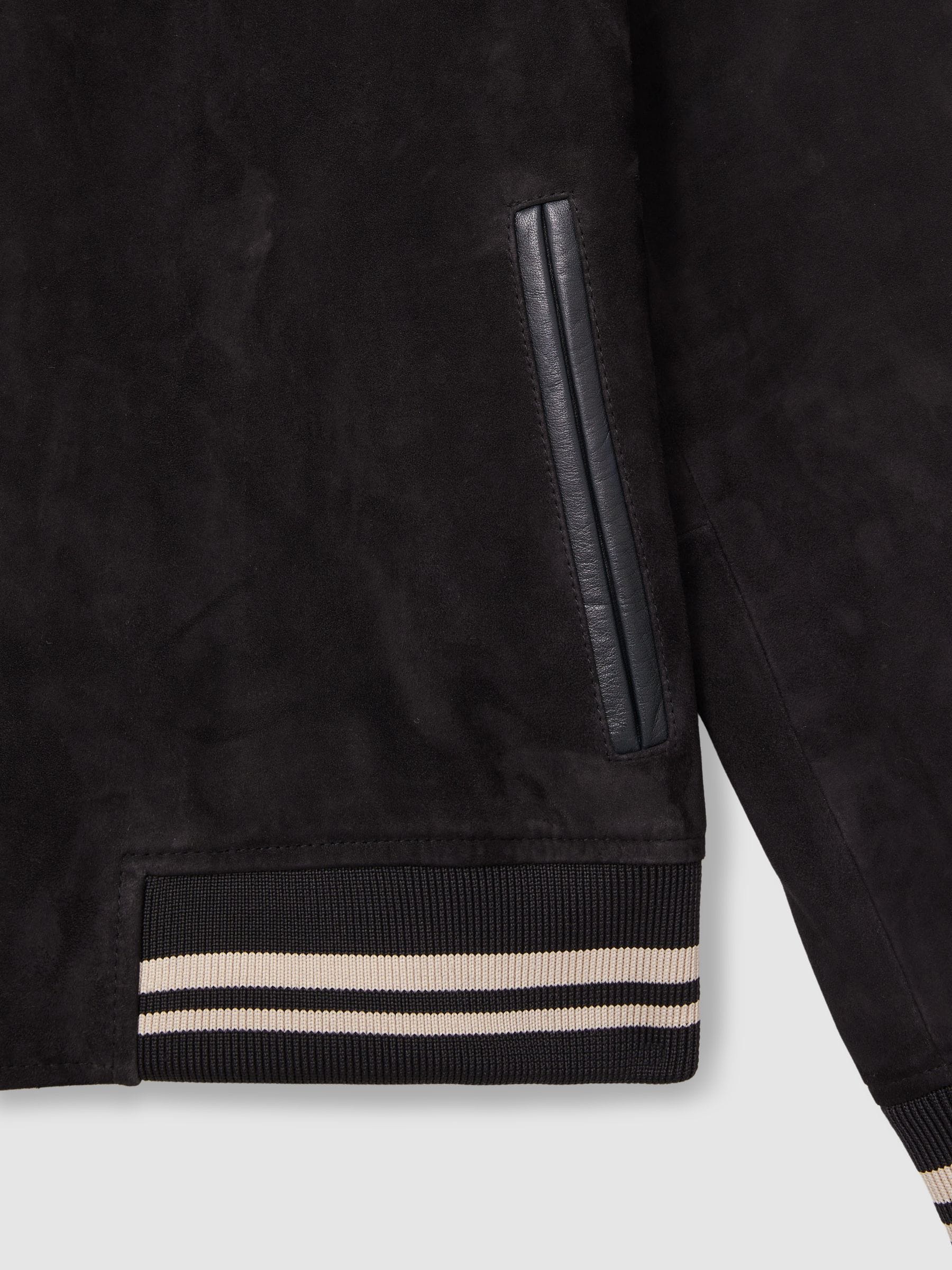 【海外限定】REISSジャケット☆Gia Suede Zip Through Bomber Ja Reiss Gia Suede Zip Through Bomber Jacket in Tan | Wardrobe