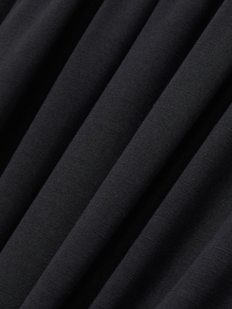 Reiss Navy Blake Jersey Sleeveless Midi Dress - Image 5 of 5