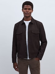 Paige Suede Jacket - Image 1 of 7