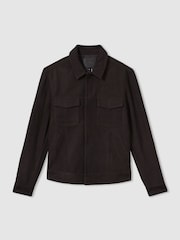 Paige Suede Jacket - Image 2 of 7