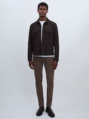 Paige Suede Jacket - Image 3 of 7