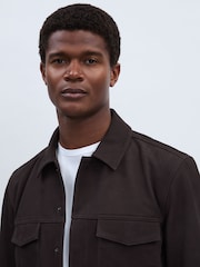 Paige Suede Jacket - Image 4 of 7
