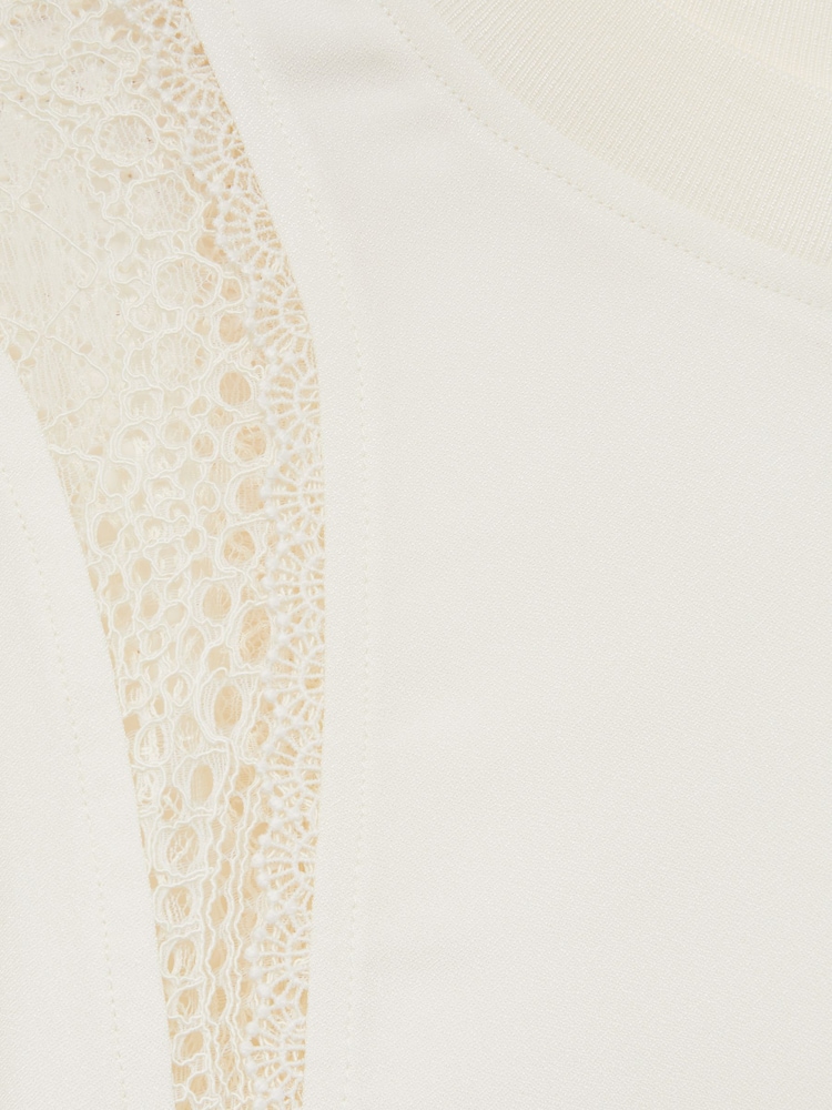 Reiss Harlowe Lace-Insert T-Shirt - Imagen 6 de 6 Reiss Harlowe Lace-Insert T-Shirt - Imagen 6 de 6