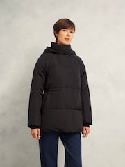 Hobbs Black Cara Puffer Jacket - Image 1 of 4