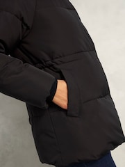 Hobbs Black Cara Puffer Jacket - Image 3 of 4