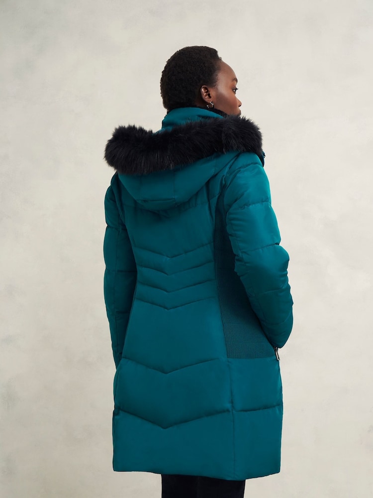 Hobbs Green Jaymie Puffer Jacket - Image 2 of 4 Hobbs Green Jaymie Puffer Jacket - Image 2 of 4