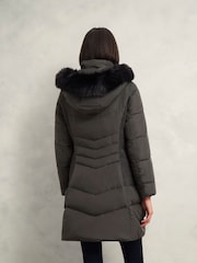 Hobbs Grey Hobbs Jaymie Puffer jacket - Image 2 of 4