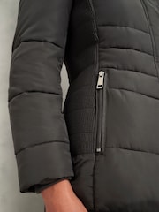 Hobbs Grey Hobbs Jaymie Puffer jacket - Image 3 of 4