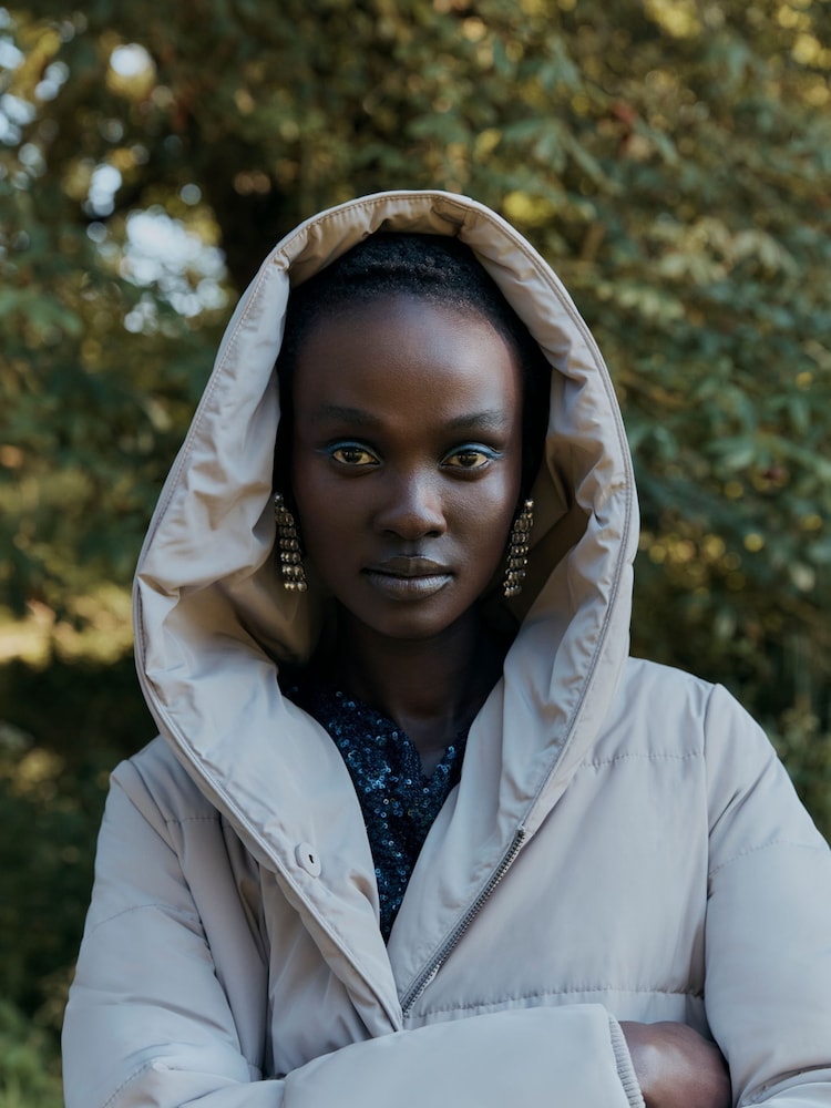 Grey Hobbs Darla Puffer Jacket - Image 2 of 6