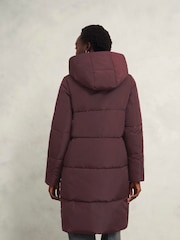Red Hobbs Darla Puffer Jacket - Image 2 of 4