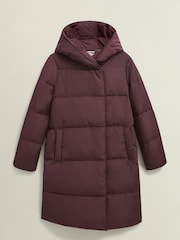 Red Hobbs Darla Puffer Jacket - Image 4 of 4
