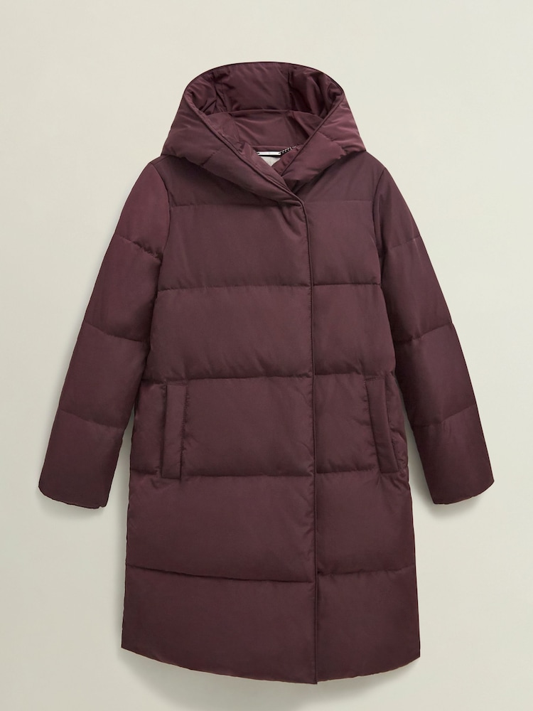 Red Hobbs Darla Puffer Jacket - Image 4 of 4