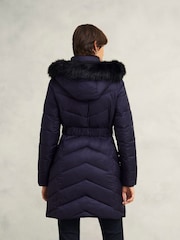 Hobbs Blue Alis Puffer jacket - Image 2 of 4